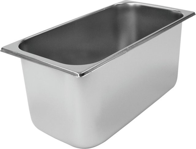 Schneider Eisbehälter aus Edelstahl in Silber, L 33 cm, B 16,5 cm, H 15 cm - Bild 1