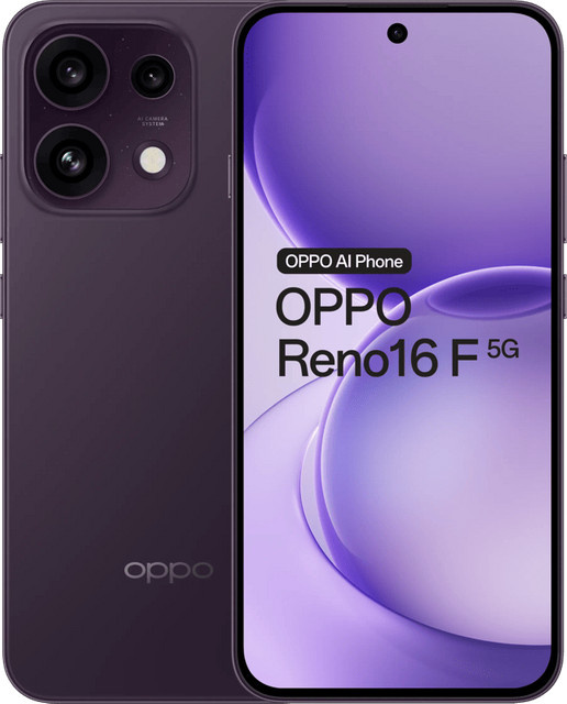 OPPO Reno16 F 5G Smartphone 256GB Lila - Bild 1