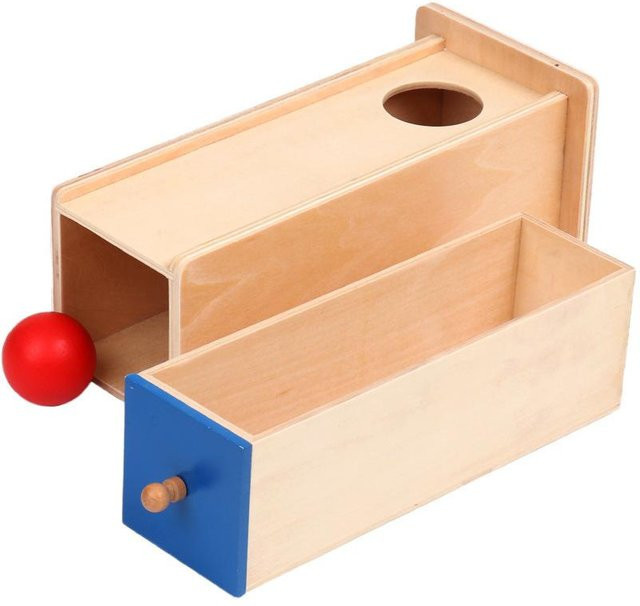 Münzbetriebene Ballschublade, Lernspielzeug, ab 1 Jahr - Bild 1