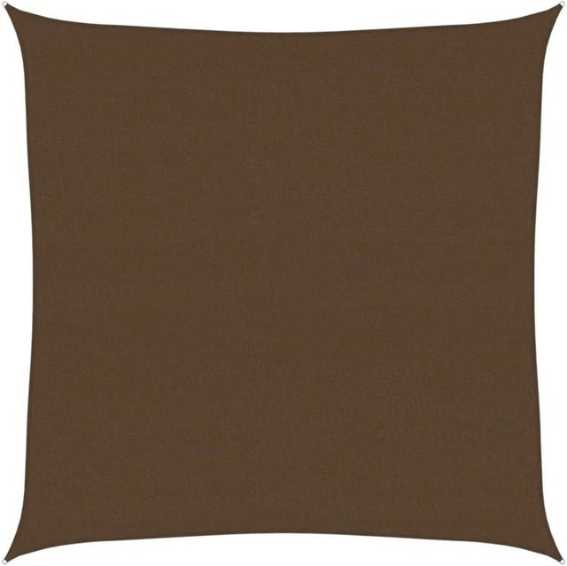 vidaXL Sonnensegel aus HDPE in Braun, quadratisch, 6 x 6 m - Bild 1