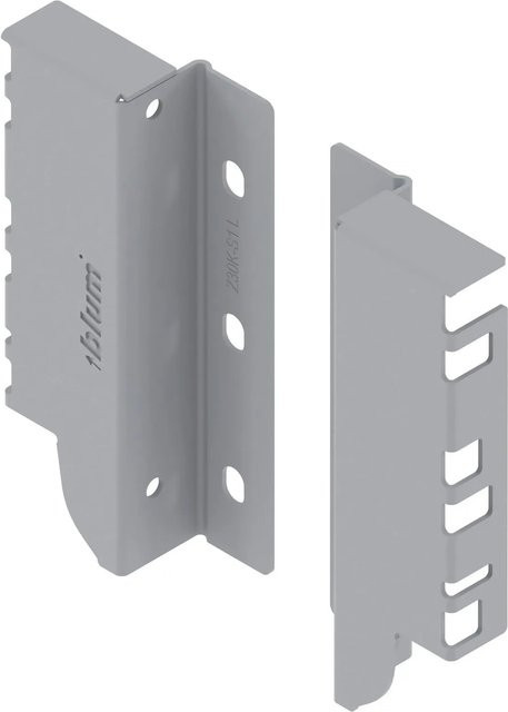 Blum Rückwandhalter Tandembox antaro Z30K00S für Schublade in Grau - Bild 1
