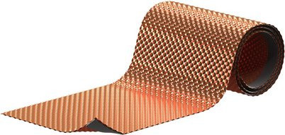 Sarei Kupferstrukturfirstband Moosband in Kupfer und Braun, B/L: 20 x 500 cm - Bild 1