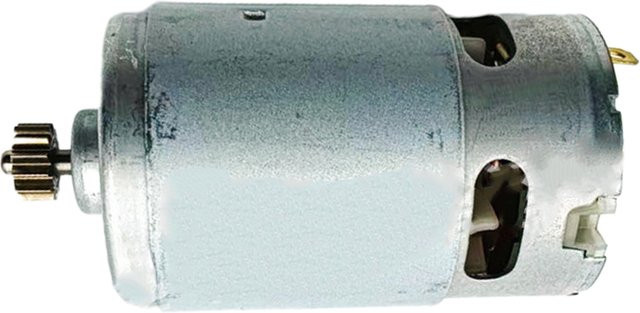 Bosch Ersatzmotor 14,4V mit 13-Zahn-Getriebe für Akku-Bohrschrauber GSR 14.4-2-Li und PSR 14.4-Li-2 in Silber - Bild 1