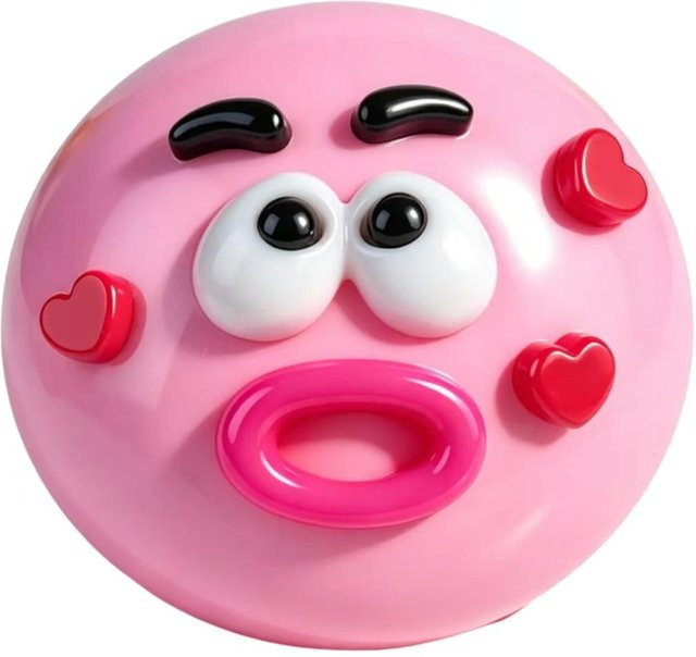 Smushers Hundegesicht Tausch Squishy, Spielzeug, pink - Bild 1