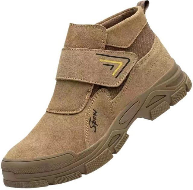 Shoekeeper Arbeitsschutzschuhe aus Leder in Braun, bruch- und durchstichsicher, Größe 46 - Bild 1