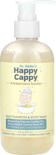 Happy Cappy Shampoo und Duschgel, 237 ml, Kinder, parfümfrei - Bild 1