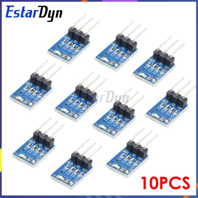 10 Stück Estardyn AMS1117-3.3 Spannungsreglermodul Step-Down-Stromversorgung 5 V auf 3,3 V 800 mA in Blau - Bild 1