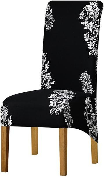 Leorate Stretch Esszimmerstuhl Bezug mit hohem Rücken in XL für moderne Dekoration - Bild 1