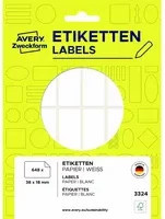 Avery Zweckform Universaletiketten aus Papier in Weiß, B x H: 38 x 18 mm - Bild 1