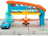 Mattel Flughafen Abenteuer Spielset mit Audi und Flugzeug aus Kunststoff - Bild 1