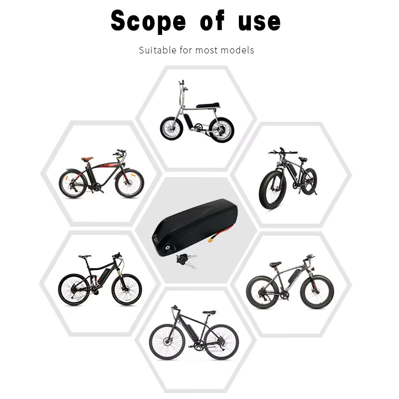 Hailong Akku Bafang Lithium-Akkupack mit integriertem 30A BMS und USB-Anschluss in Schwarz für E-Bike Umbausätze - Bild 7