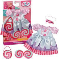 BABY born Bonbon-Outfit für 43cm Puppen in Pink und Hellblau - Bild 1