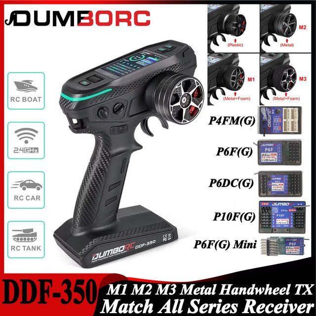 DUMBORC DDF-350 10-Kanal-Sender, Metall-Handrad-Fernbedienung - Bild 1