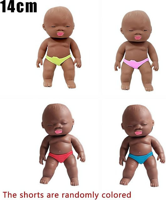 Natasha Black Baby Dolls, Puppen, Silikon, Schwarz, Bunt / Mehrfarbig - Bild 1