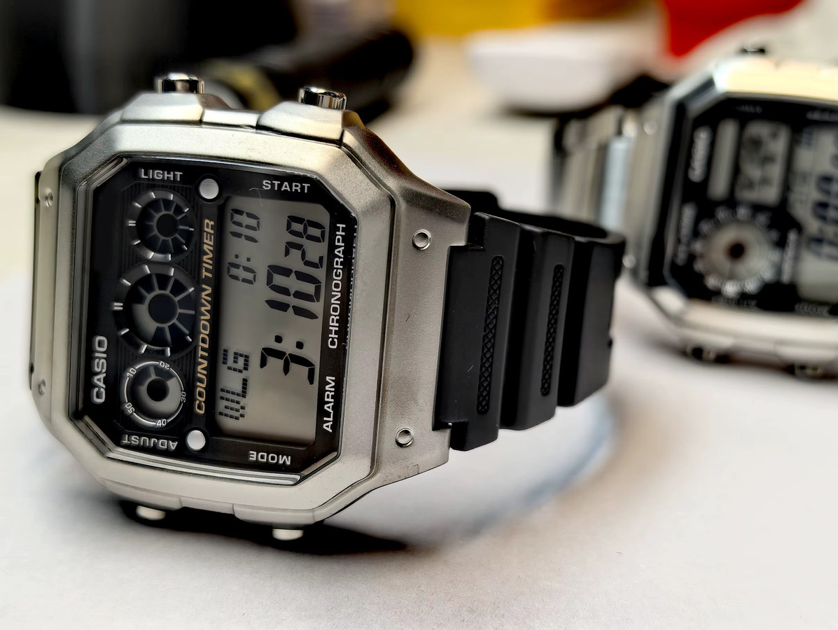 Casio Armbanduhr Edelstahl, Silber - Bild 5