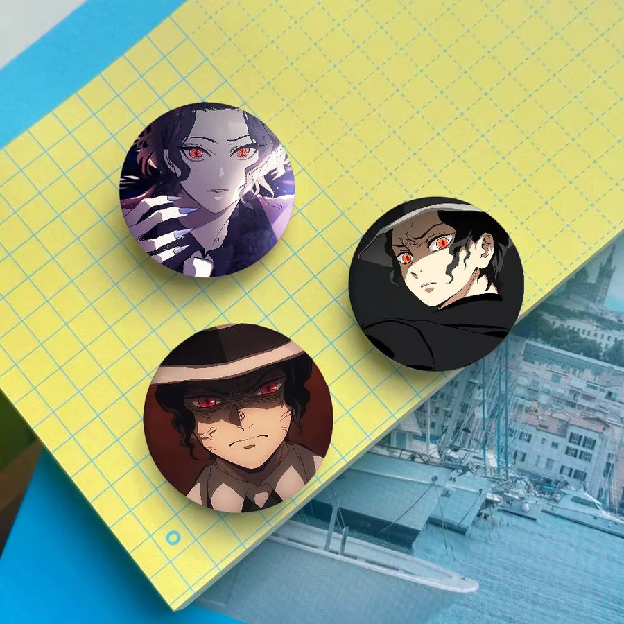 KAYOU Brosche, Anime Muzan Kibutsuji, Unisex - Bild 4