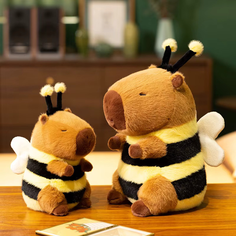 Molutian Bienen-Capybara-Plüschtier, Stofftier - Bild 2