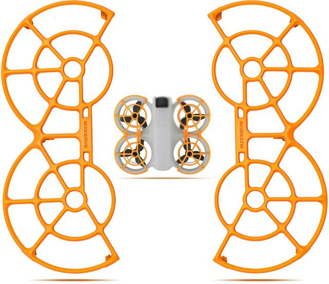 DJI Neo Propellerschutz Anti-Kollisions-Schutzring in Rot und Orange - Bild 1