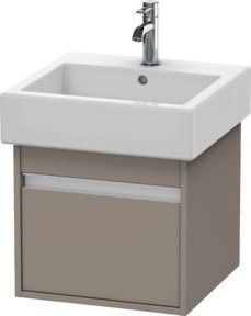 Duravit Waschtischunterschrank Ketho wandhängend in Beige matt, B: 45 cm, H: 41 cm, T: 44 cm - Bild 1