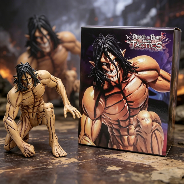 Bandai Attack On Titan Eren Jaeger Colossus Form, Action Figure Model Kit - Bild 1