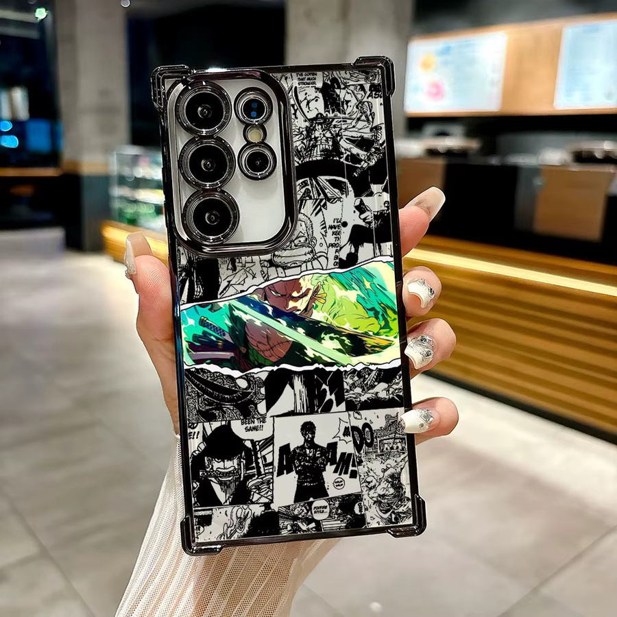 One Piece Anime Handyhülle für Samsung Galaxy S26 Ultra S25 S24 S23 S21 S20 FE Plus 5G Multicolor - Bild 2
