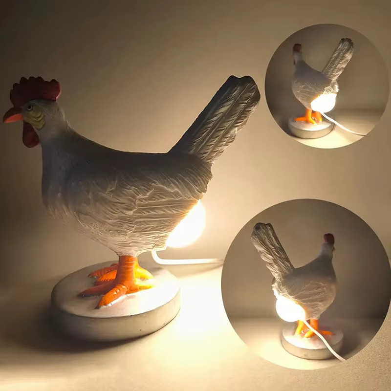 LED Nachtlicht Küken von lyfs in Weiß als dekorative Kinderlampe für das Kinderzimmer - Bild 2