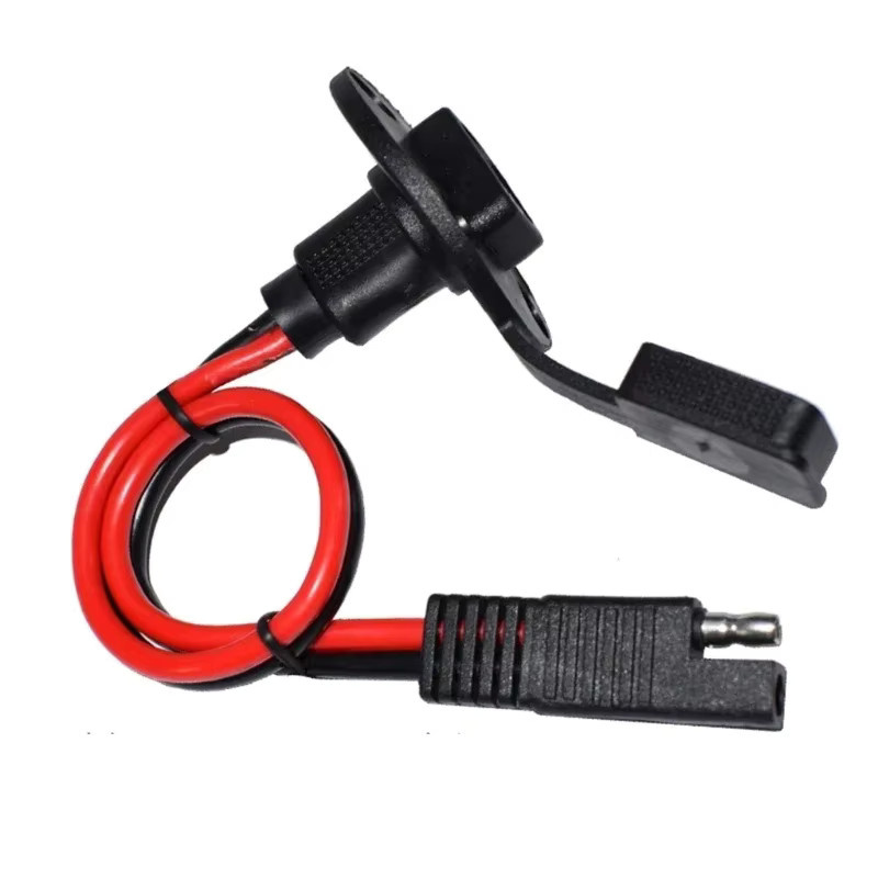MACDOT SAE-Adapterkabel mit Seitenwandanschluss und 10 AWG Verlängerung, Länge: 60 cm - Bild 3