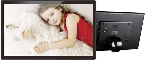 Braun Phototechnik DigiFrame 215 Business Line Digitaler Bilderrahmen Schwarz 21.5 Zoll 1920 x 1080 Pixel - Bild 1