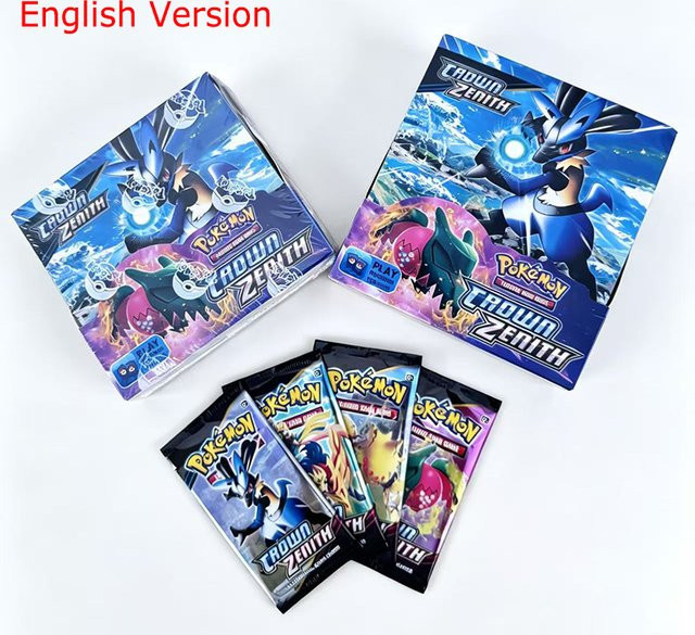 Pokémon Crown Zenith, Englische Booster-Kampfkarten, Sammelkartenspiel - Bild 1