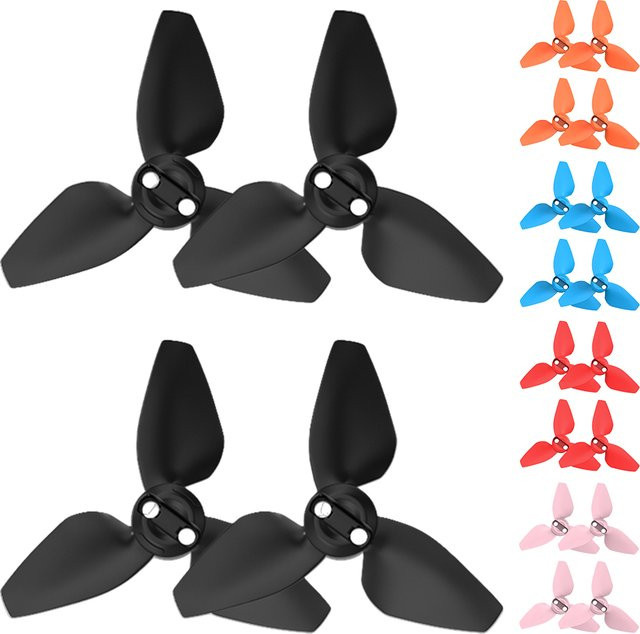 DJI Neo Propeller Set in Schwarz mit Schrauben und Schraubendreher, 2 Paar Propellerblätter für deine Drohne - Bild 1