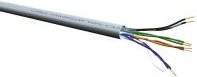 ROLINE UTP-Kabel Cat.6 Class E Ethernet LAN Massivdraht AWG23 Grau 300m - Bild 1