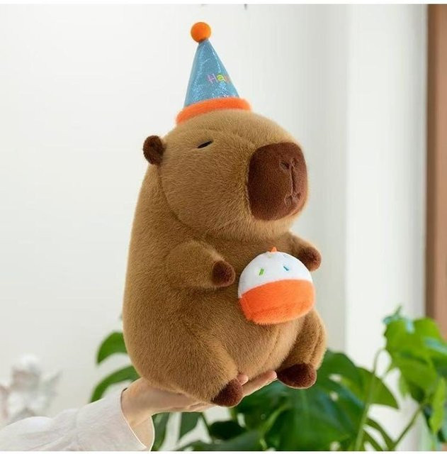 Yiran toy Capybara Plüschtier, braun - Bild 1