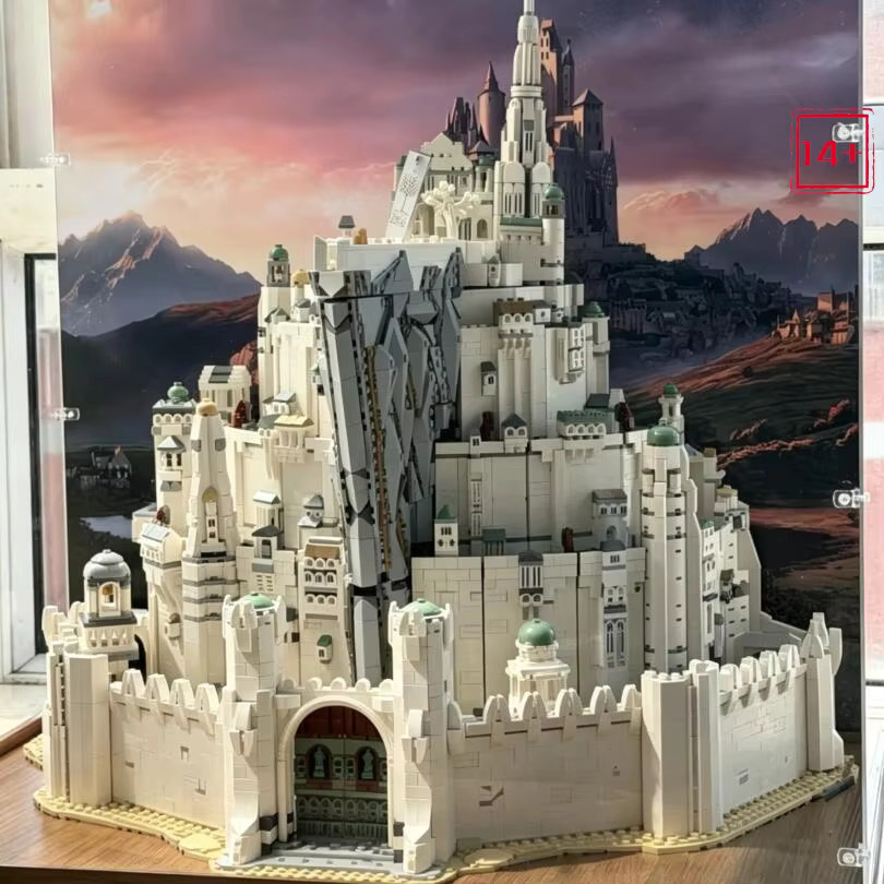 Hot Toys Minas Tirith, Baustein-Set, Architektur, 8.278 Teile, ab 14 Jahren - Bild 4