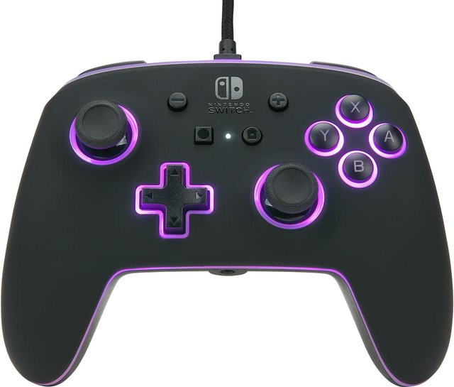 PowerA Spectra Design Kabelgebundener Controller für Nintendo Switch in Multicolor und Schwarz mit 3,5 mm Klinkenanschluss - Bild 1