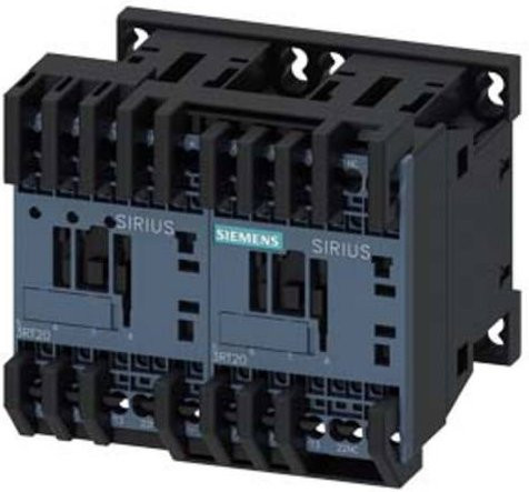 Siemens 3RA2315-8XE30-2BB4 Wendeschützkombination mit 3 Schließern, 690 V/AC, 6.1A, grau - Bild 1