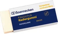 Soennecken Radierer in Weiß für Papier - Bild 1