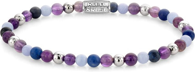 Rebel & Rose Armband, Edelstahl, Silber, Damen - Bild 1