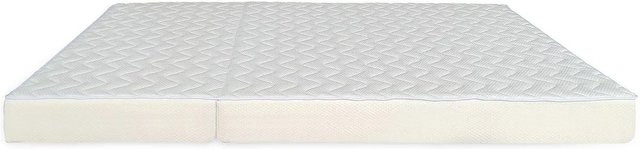 Vente-unique Matratze für Schlafsofas in Weiß, B/T/H: 140 x 190 cm - Bild 1