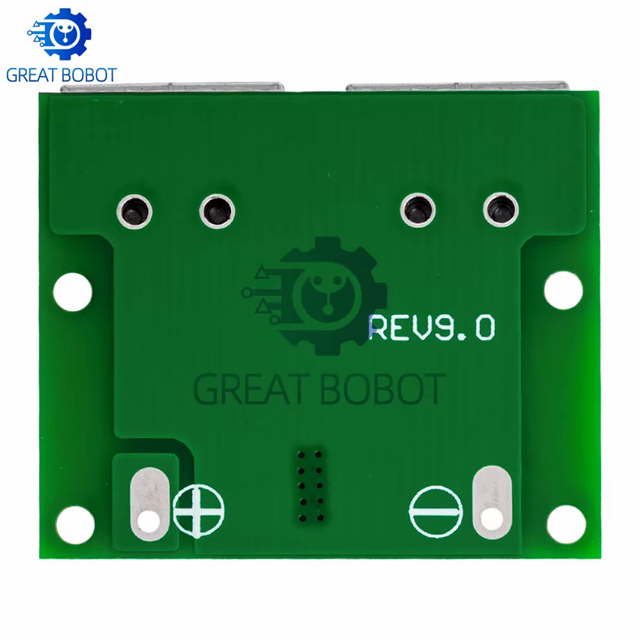 Baishundianzi DC-DC Step Down Ladegerät Power Modul mit Dual USB Ausgang, Buck Spannung Board 3A, Farbe: Grün - Bild 4