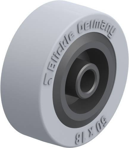 Blickle VPA 50/8G Kunststoff-Rad in Grau, Weiß oder Schwarz mit einem Durchmesser von 50 mm und einer Tragfähigkeit von maximal 40 kg - Bild 1