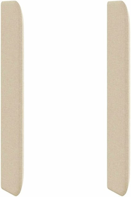 vidaXL Kopfteil Polsterteil in Beige mit Stoffbezug, B/T/H: 80 x 16 x 4 cm - Bild 1