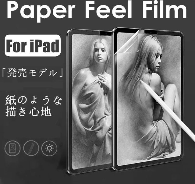 Matte Displayschutzfolie für Apple iPad Pro 11, Air 5, 4 und iPad 10.9 2022, blendfreie PET-Schutzfolie für iPad 10.2, 9, 8, 7, transparent - Bild 1