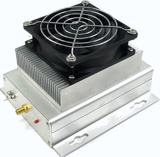 Cmaos Breitband-Leistungsverstärker RF 144MHz 100M-200MHz 100W in Silber - Bild 1