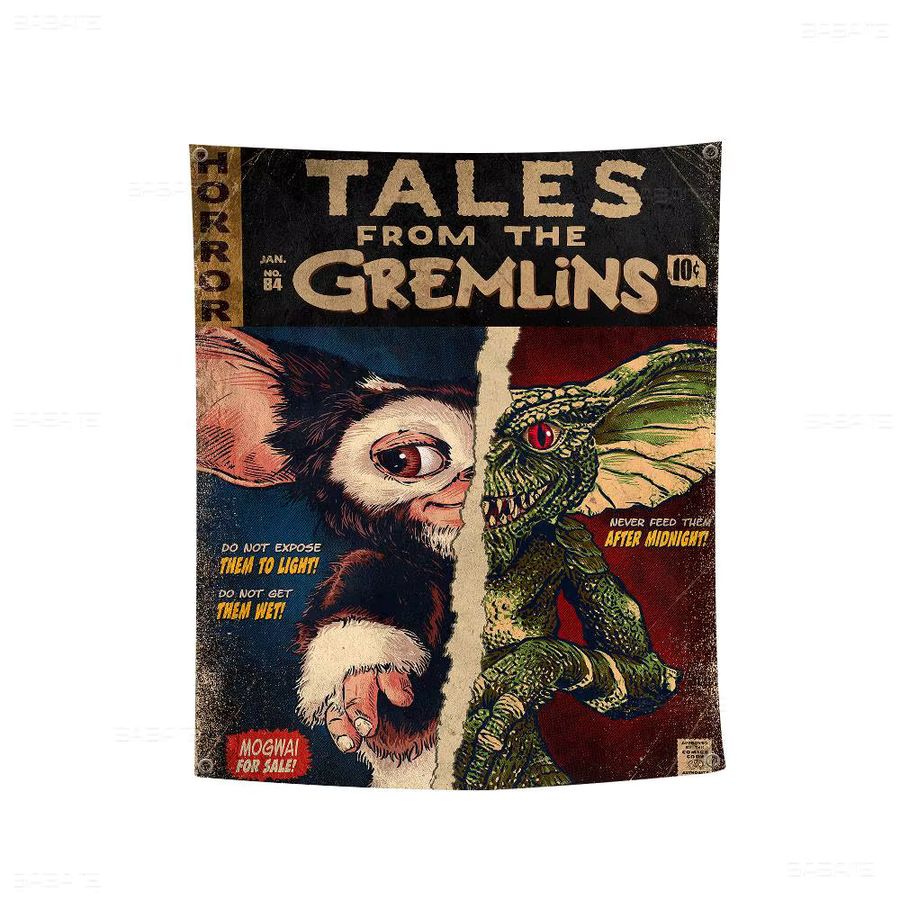 MINISO Gremlins Film Cartoon Wandbehang Banner Dekoration - Bild 6