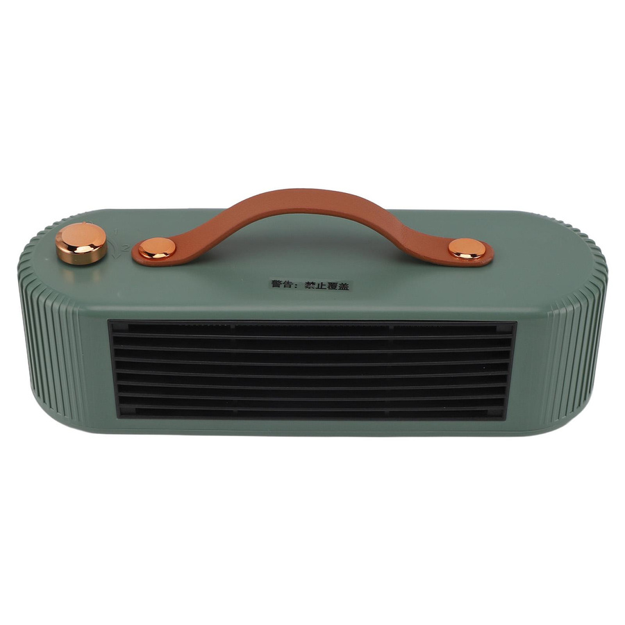 OutsideWorld Multifunktionaler Desktop-Heizlüfter 800W in Grün mit 2 einstellbaren Stufen - Bild 2