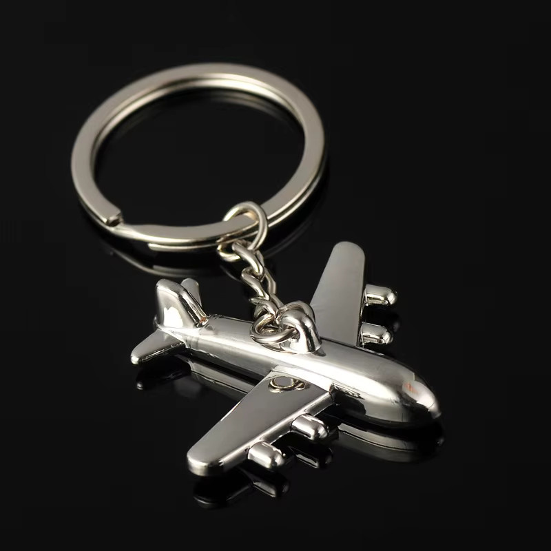 Velishy Schlüsselanhänger Flugzeug, Metall - Bild 3