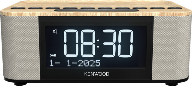Kenwood DAB+ Radio CRST55DABM in Braun und Beige mit Holzoptik - Bild 1