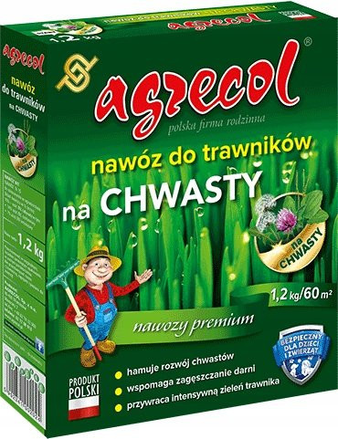 AGRECOL Rasendünger gegen Unkraut, 1,2 kg - Bild 1