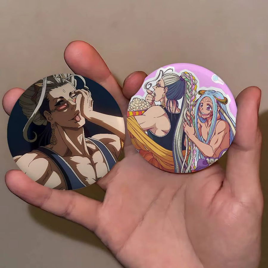 Bilibili Record Of Ragnarok Buddha Badges Lapel Pins, Weißblech, Brosche - Bild 2