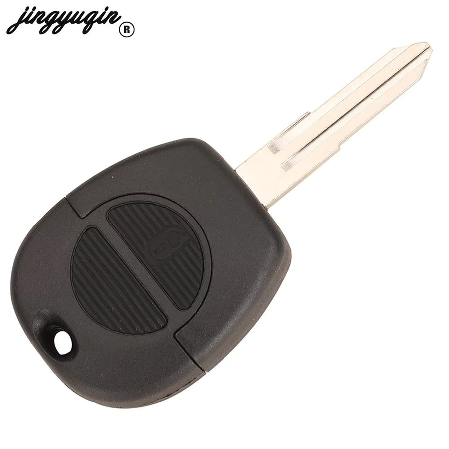 Jingyuqin 2BT Auto Fernbedienung Schlüssel Fob für Nissan Patrol Navara X-Trail Serena Primera Micra Almera, 433 MHz, Schwarz, ohne Chip - Bild 3